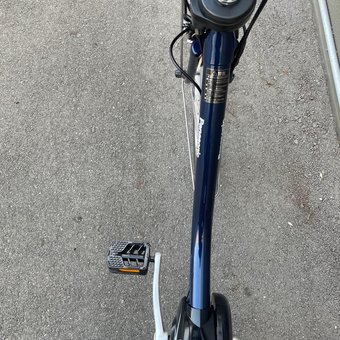 パナソニック電動アシスト自転車26インチ 新型 ブルーバッテリー16A h