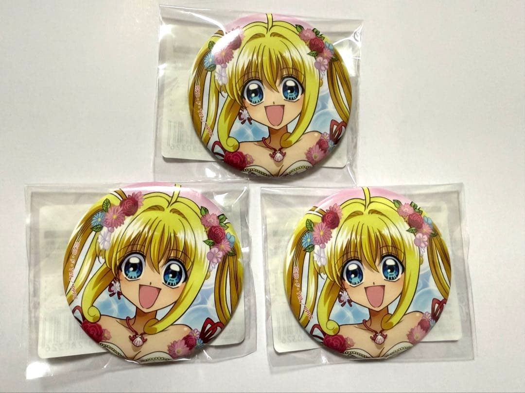 新品未開封 ぴちぴちピッチ るちあ くじ引き堂 アクスタ 缶バッジ