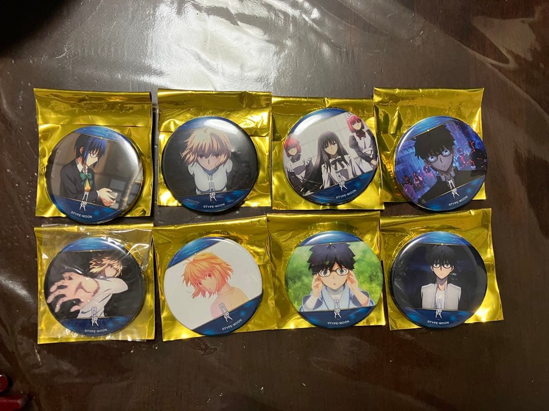 月姫　缶バッジ 8個セット　レア物