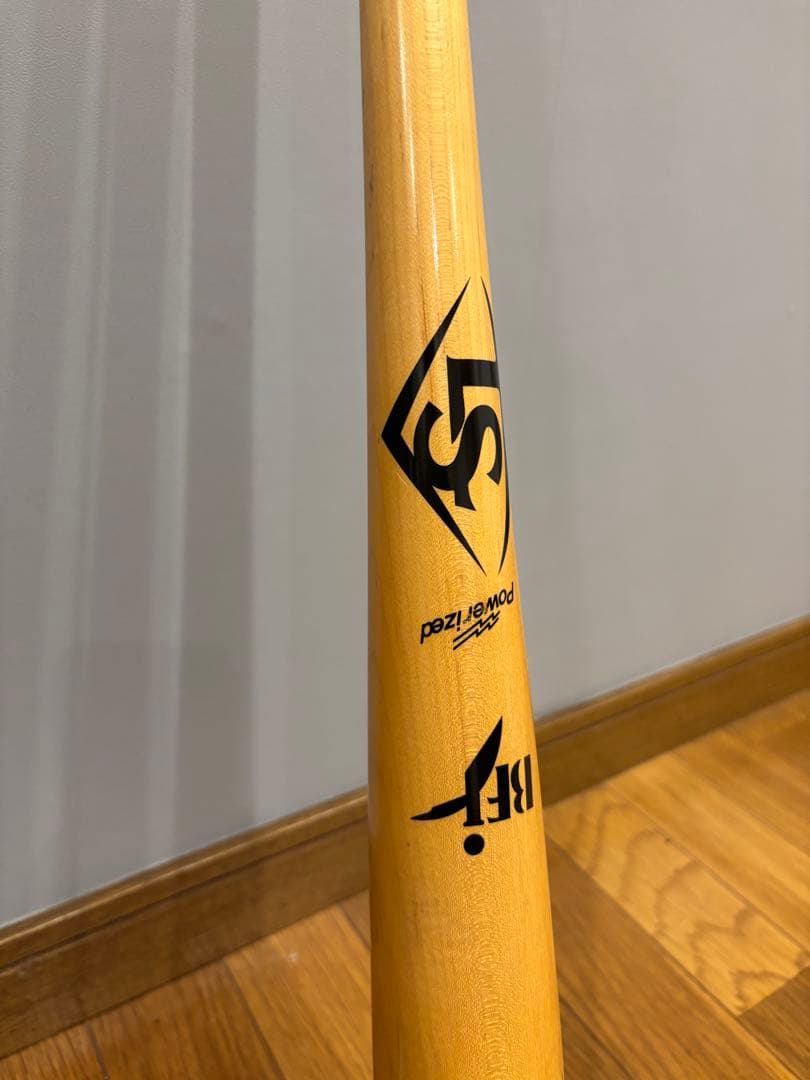 ルイスビルスラッガー　木製バット　ミツワタイガー　バットケースセット　使用少美品