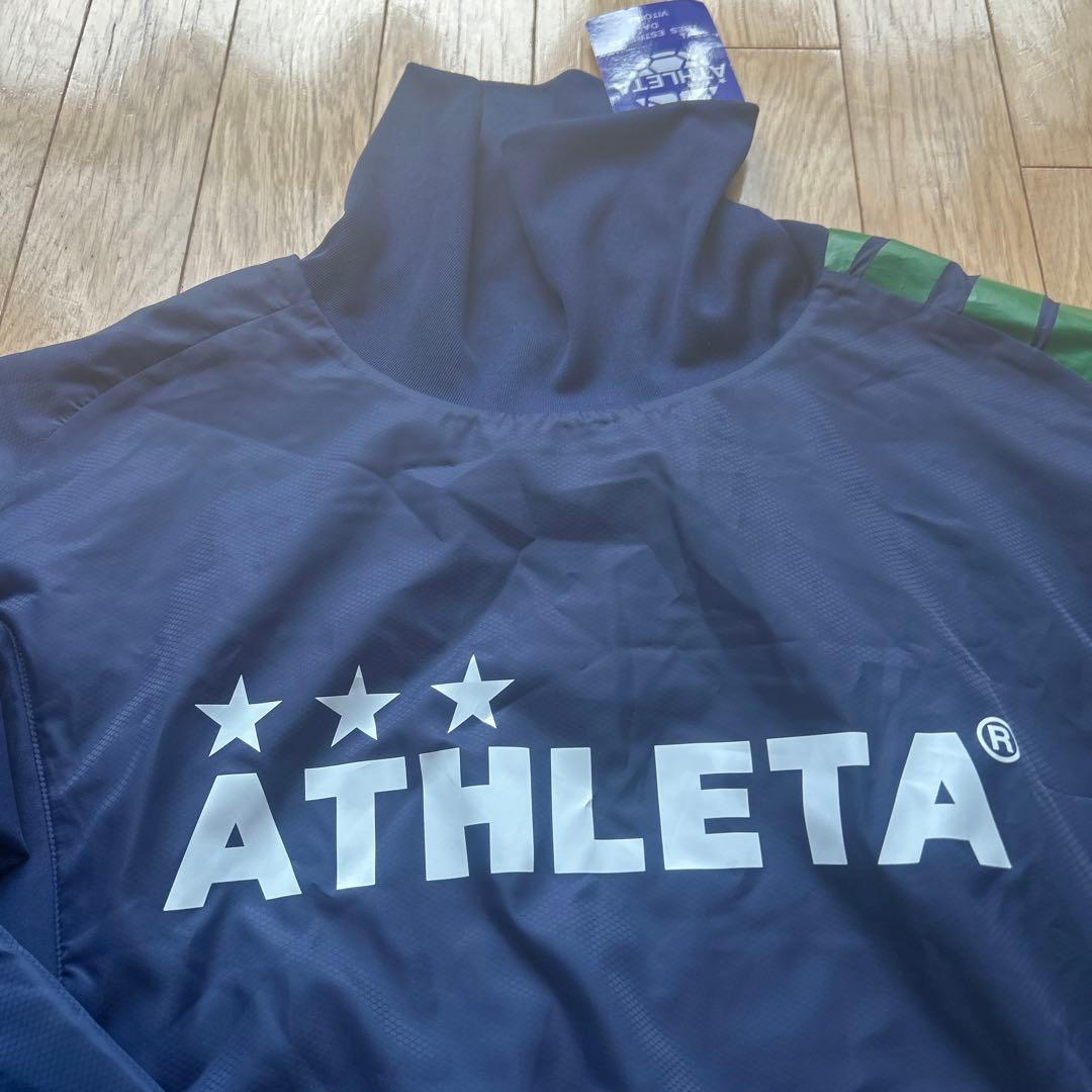 ATHLETA ネイビー 長袖ピステM