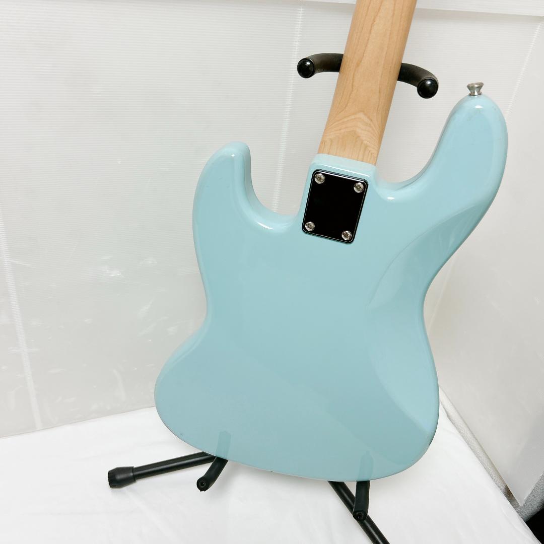 美品 Bacchus バッカス JAZZ BASS ジャズベース 水色 ブルー