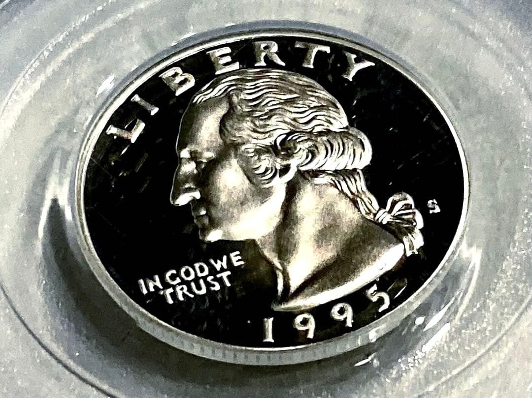 ★★★★TKs COIN★★★★1995年25セント銀貨★PR70DCAM