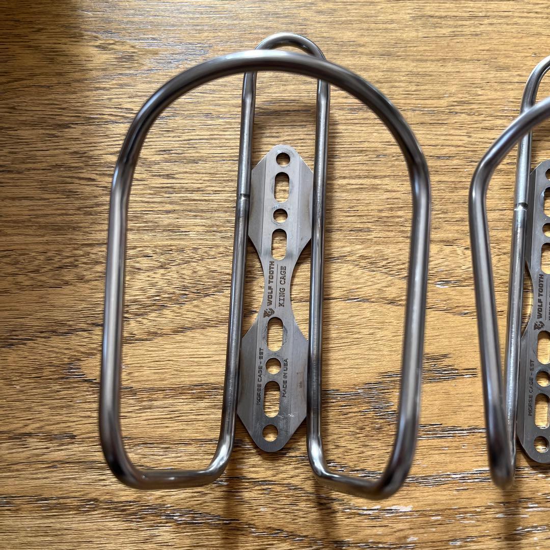 WOLF TOOTH×KING CAGE　MORSECAGE Stainless