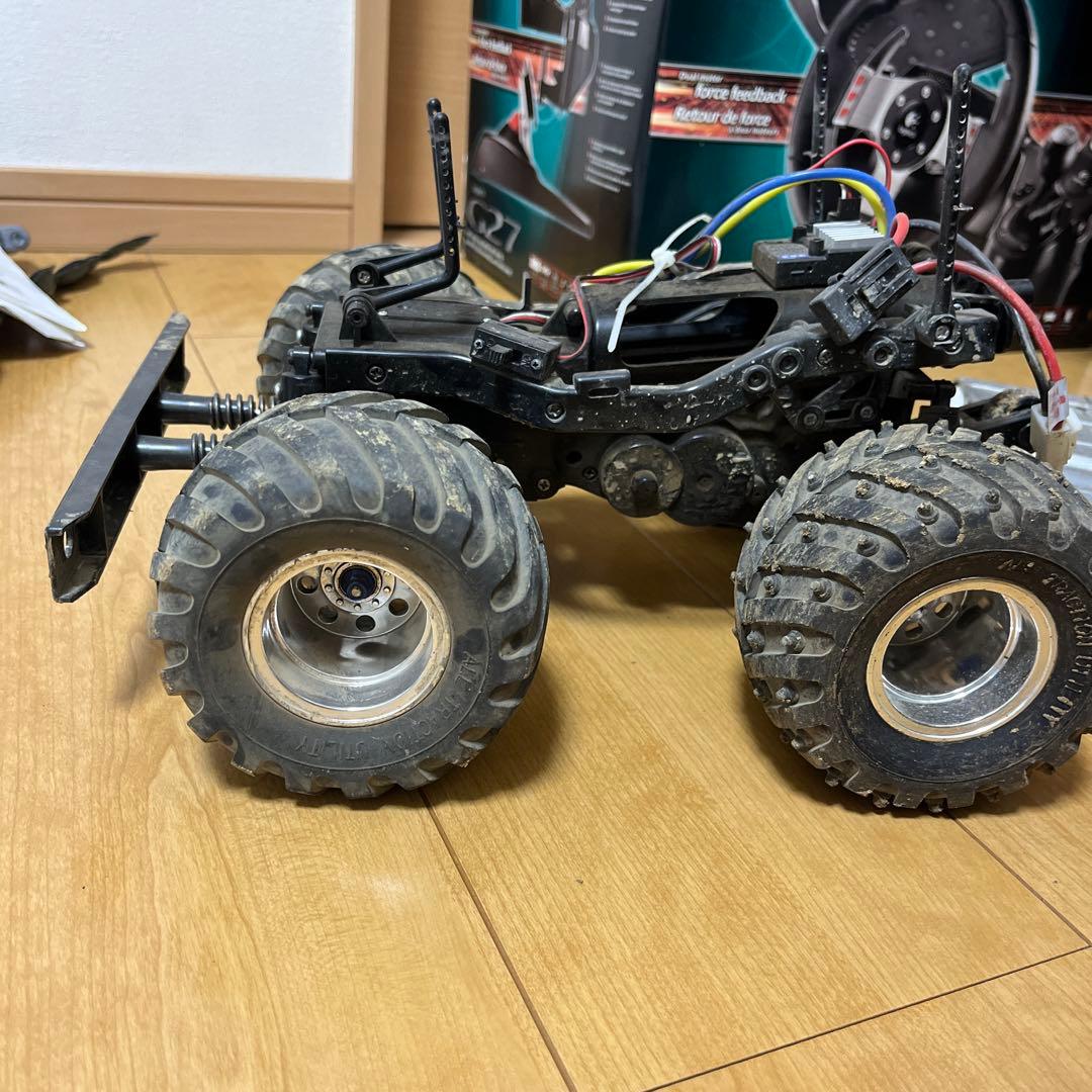 オフロードラジコン、ハンドルコントローラー