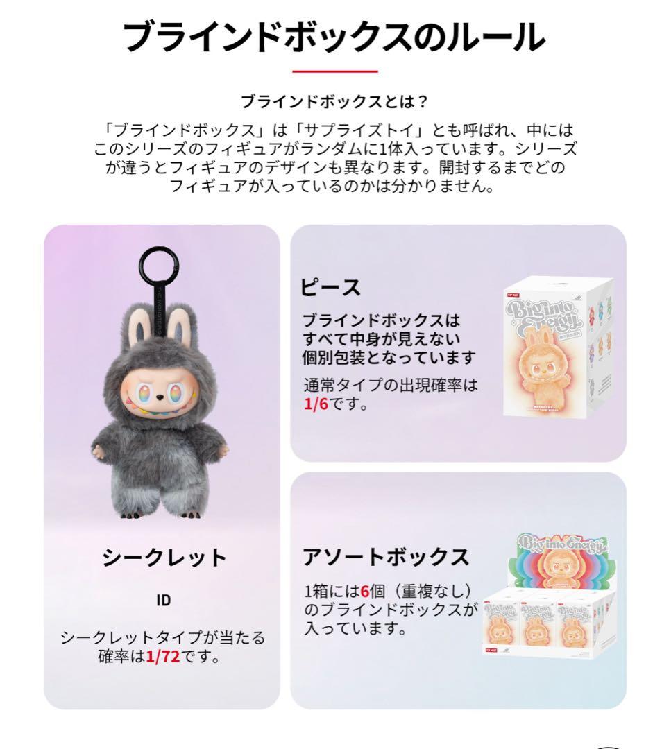 【正規品新品】即発送ラブブ Big into Energy アソートボックス