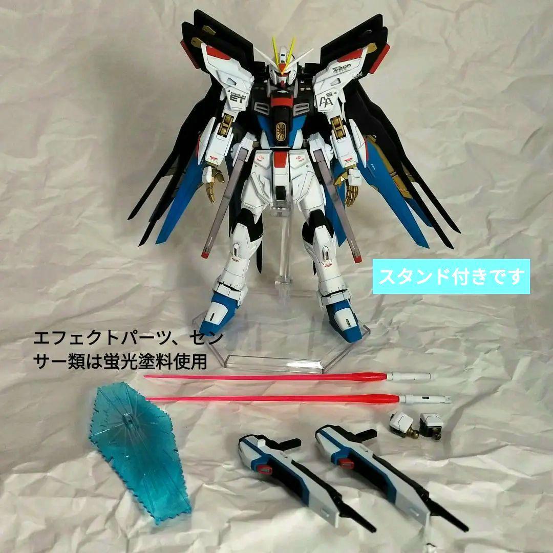 HGCE ストライクフリーダムガンダム 全塗装完成品(多数改修点あり)