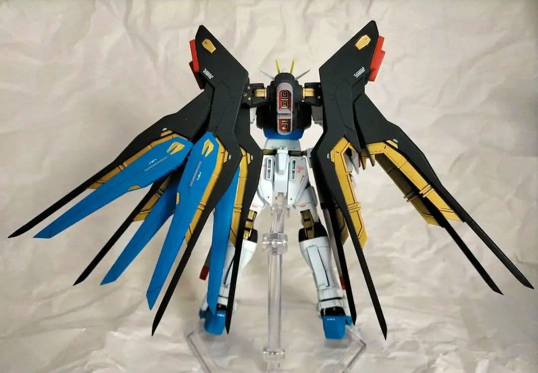 HGCE ストライクフリーダムガンダム 全塗装完成品(多数改修点あり)
