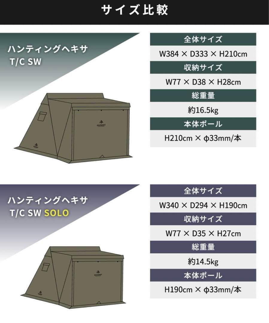 DUCKNOT ハンティングヘキサ T/C SW SOLO