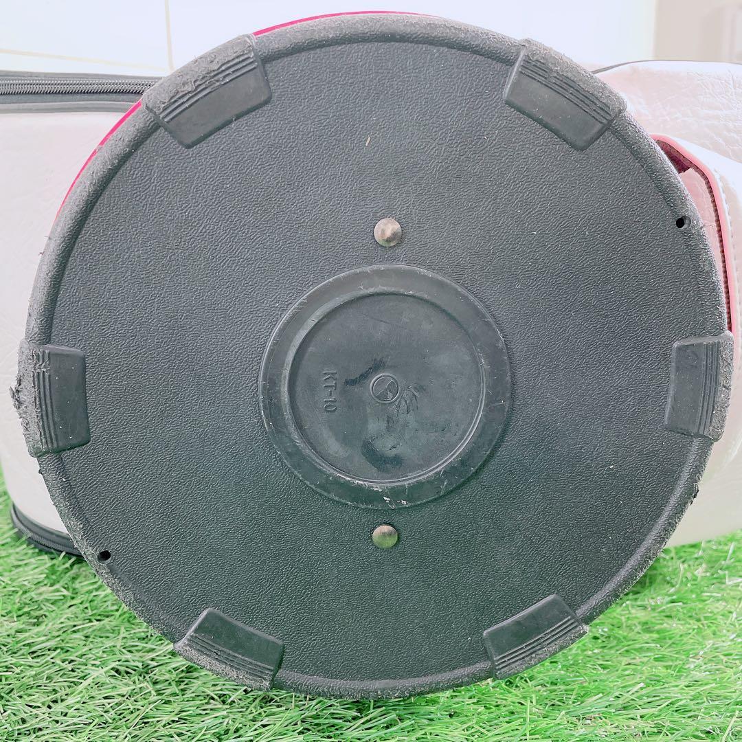 ゴルフ　キャディバッグ　エドウィン　エナメル　N2406