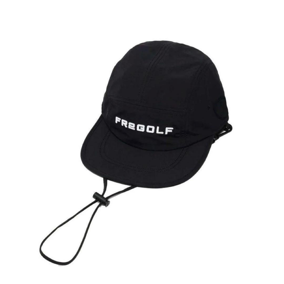 #FR2GOLF ロゴ刺繍入り チンストラップ付き ナイロンキャップ