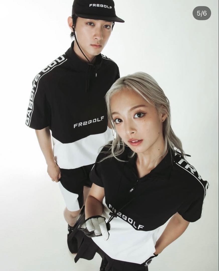 #FR2GOLF ロゴ刺繍入り チンストラップ付き ナイロンキャップ