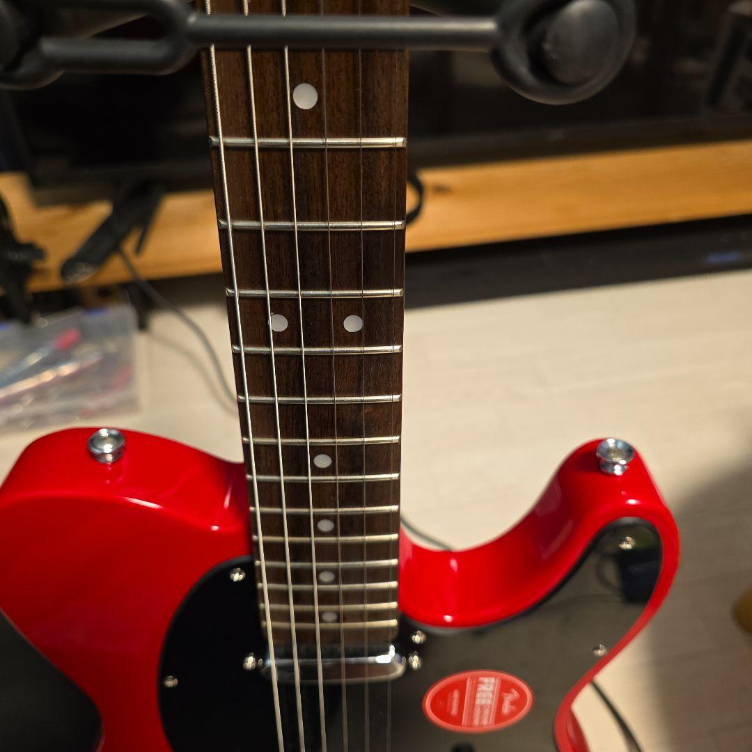 は*ち様 （超美品）スクワイアテレキャスレッド