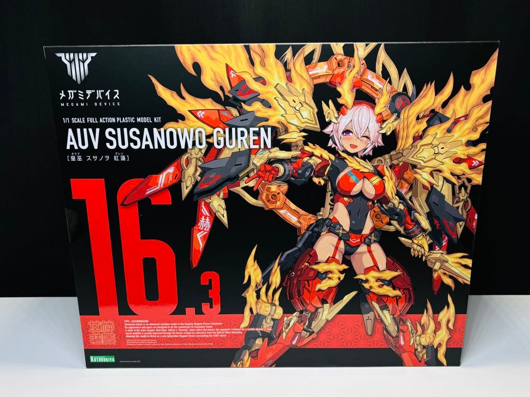 メガミデバイス皇巫 スサノヲ 紅蓮