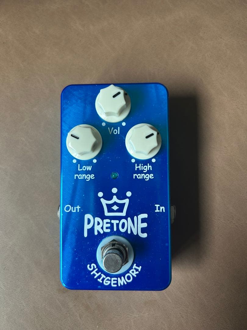 SHIGEMORI PRETONE ギターエフェクター ミッドブースター