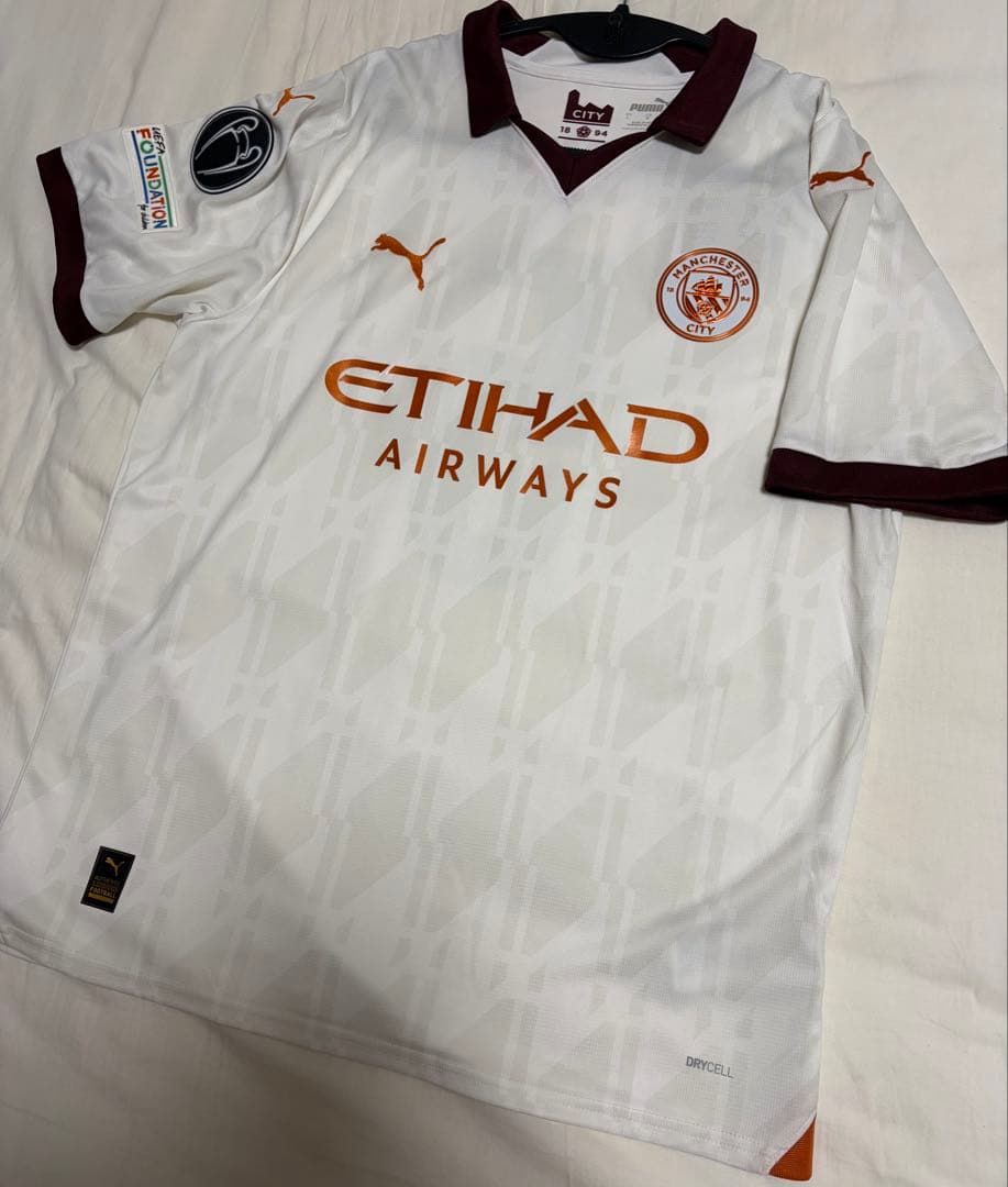 23-24 マンチェスターシティ　ユニフォーム　ストーンズ　正規品