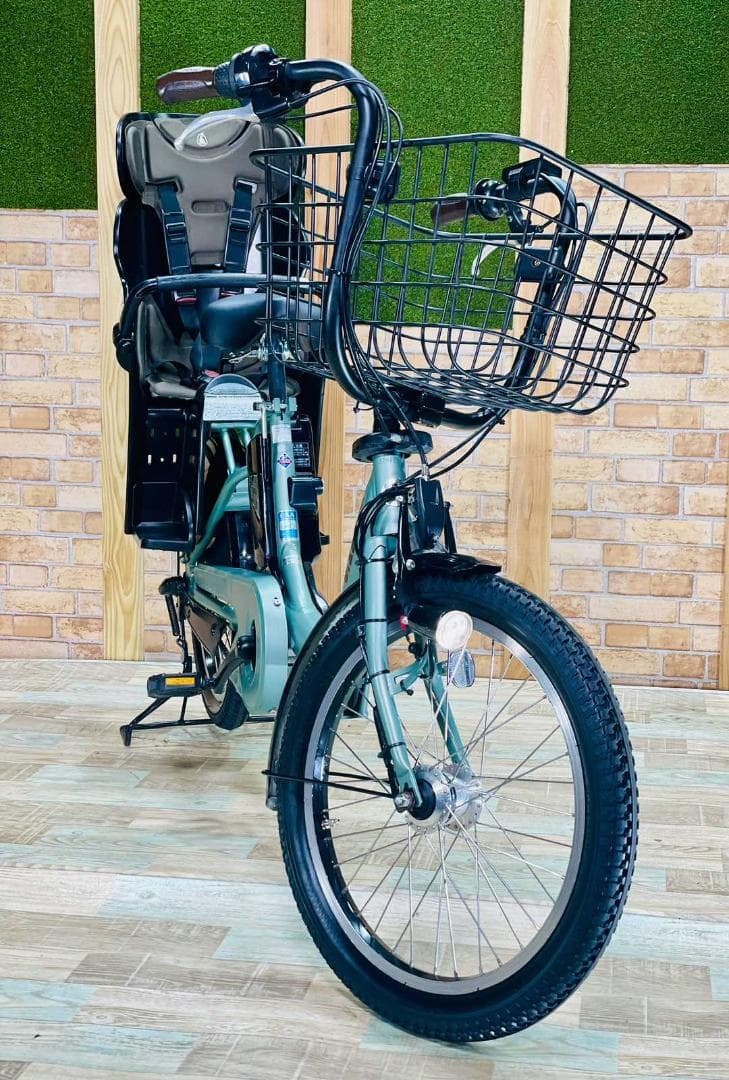 愛知静岡配送可 激レアカラー ビッケ 子供乗せ電動アシスト自転車 H1531