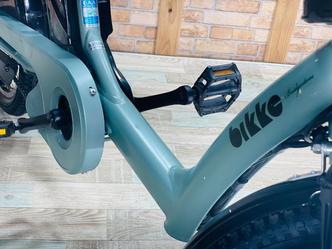 愛知静岡配送可 激レアカラー ビッケ 子供乗せ電動アシスト自転車 H1531