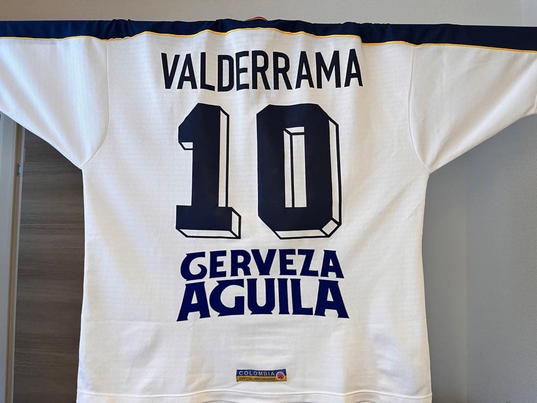 バルデラマ　コロンビア代表　ユニフォーム　レア　1998年W杯時代デザイン