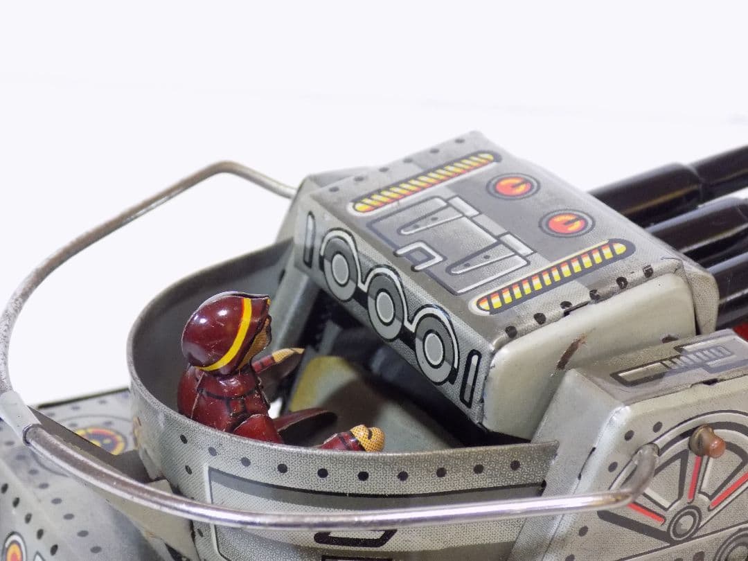 希少ブリキ　三恵玩具　【HALF TRACK】フリクション　動作品