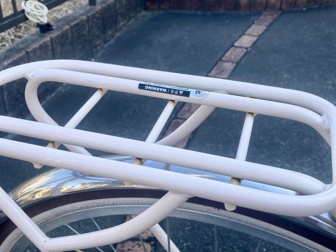 す*ち様 24インチ　シティサイクル ベージュ