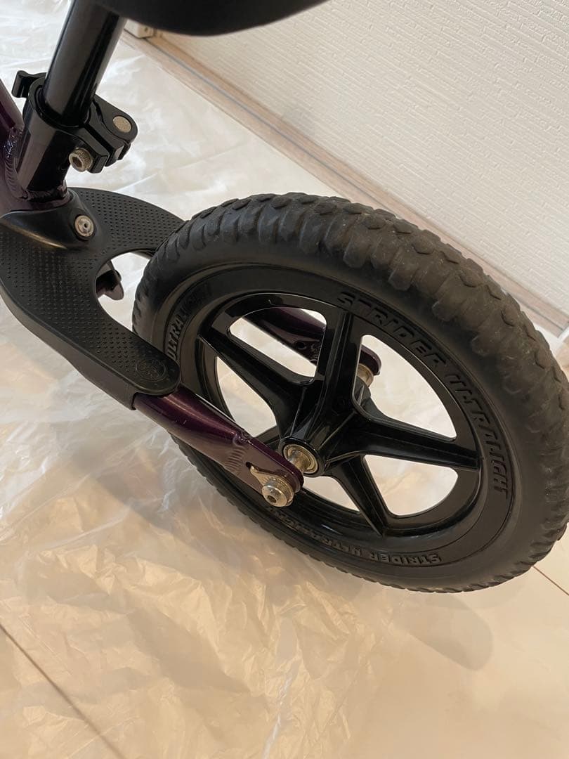 STRIDER PROバランスバイク パープル12インチ