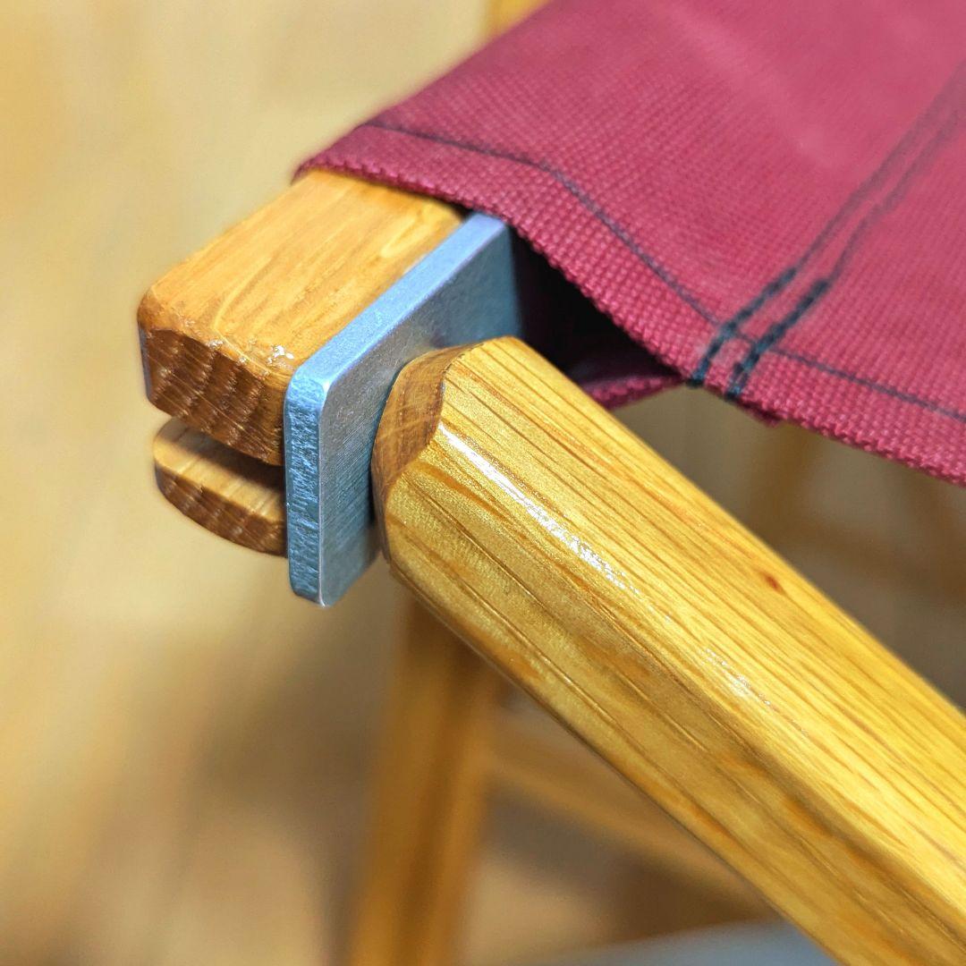 カーミットチェア　ワイド　バーガンディ　レッド