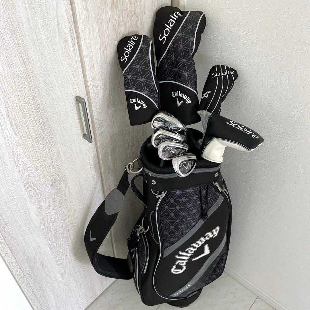 使用少なめ美品　最新モデル　キャロウェイ　ソレイユ　レディースゴルフクラブセット