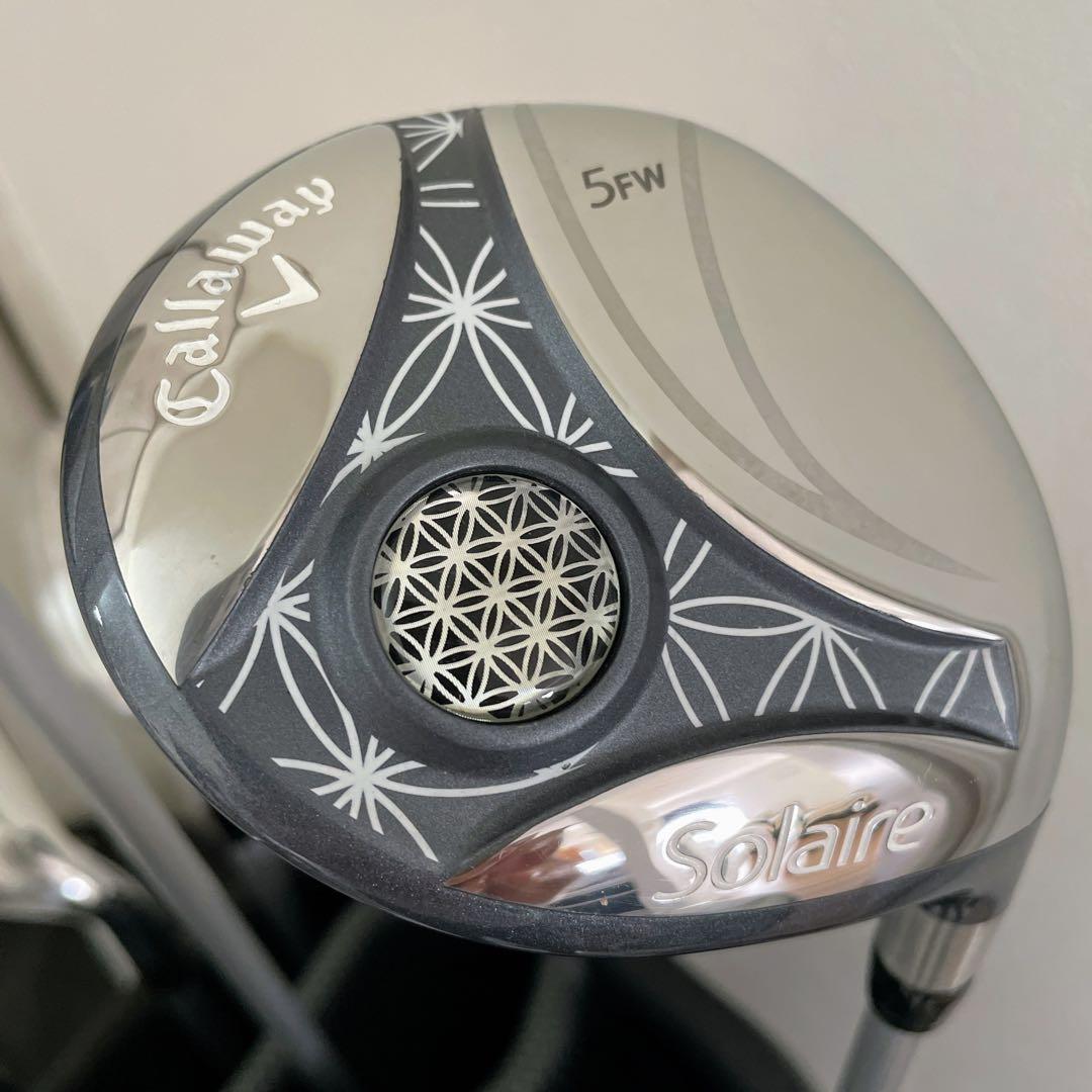 使用少なめ美品　最新モデル　キャロウェイ　ソレイユ　レディースゴルフクラブセット