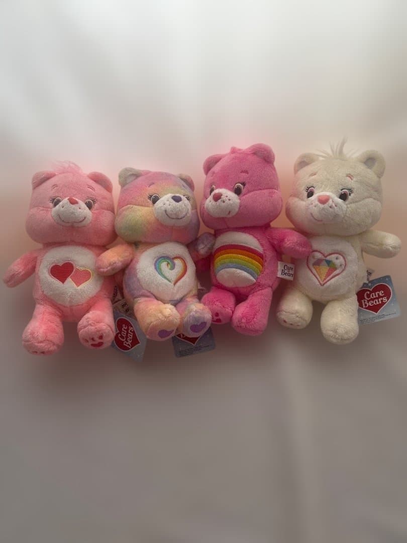 ★PLAZA Care Bears★プラザ ピンク ケアベア セット レアカラー