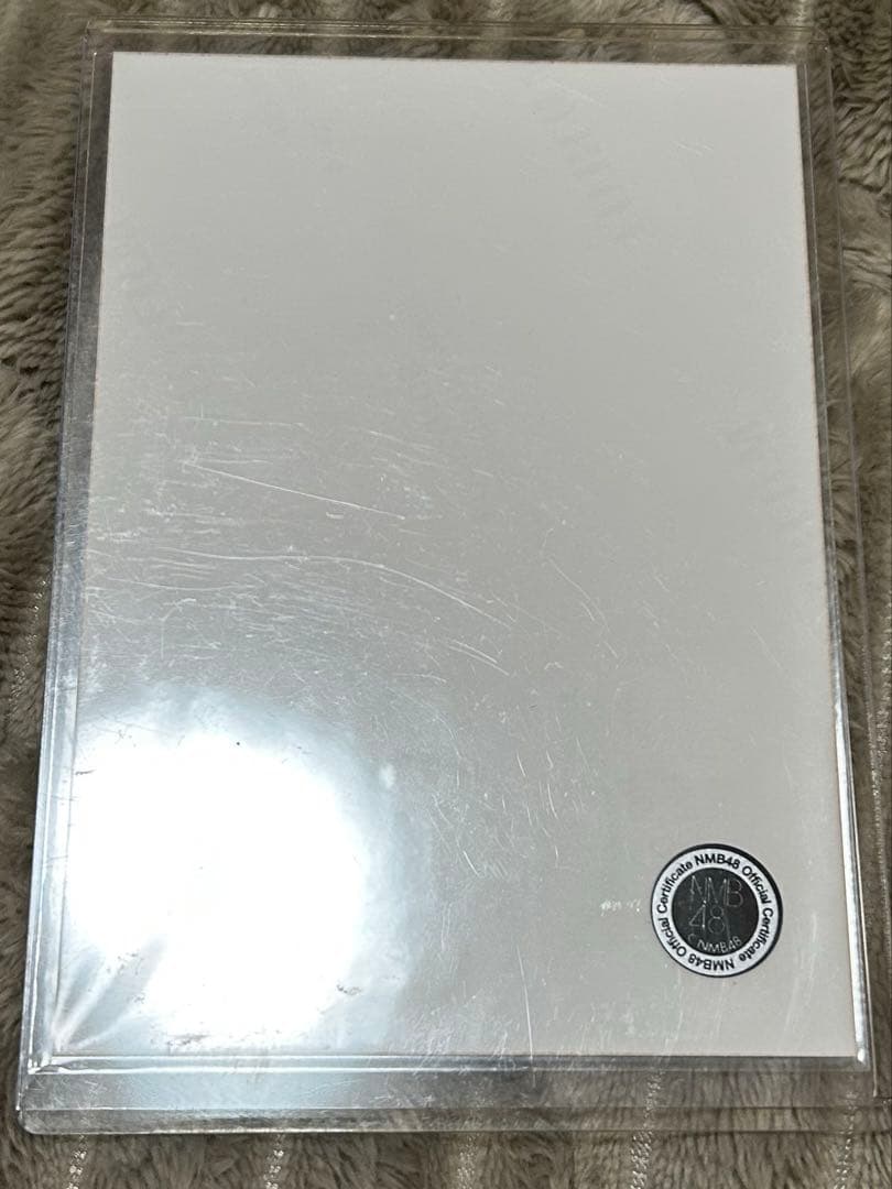 NMB48 新澤菜央 直筆サイン入り 生写真