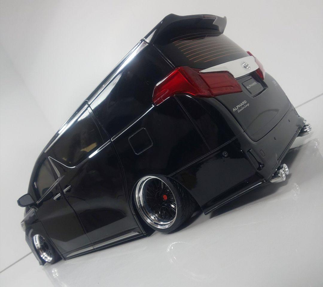 〓1/18スケール〓30後期アルファード カスタム〓BBSLM20インチ〓
