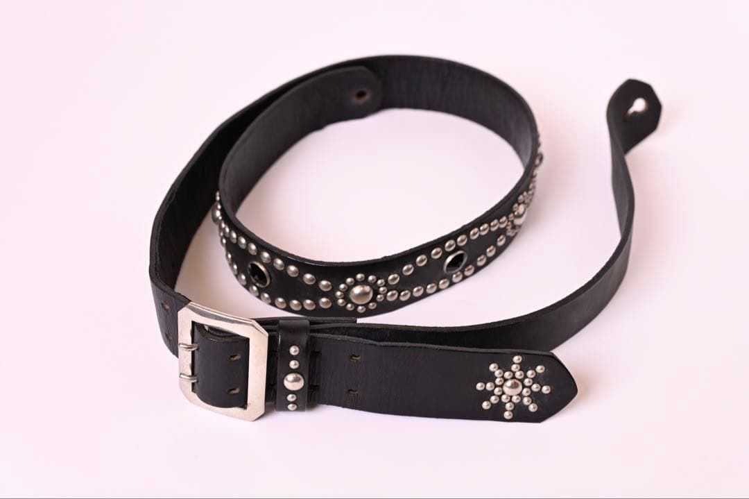 modern Pirates モダンパイレーツ レザースタッズギターストラップ