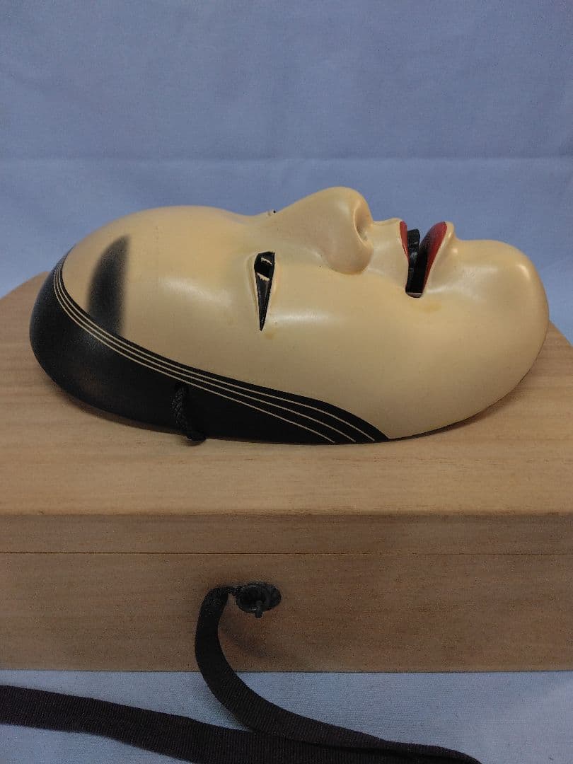 長沢氏春　能面　神楽面　お面 狂言面　能舞台　人間国宝