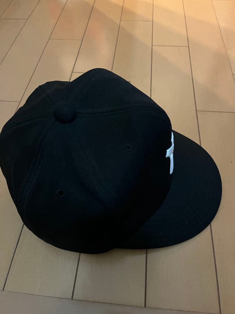 【けい】【デッドストック】西鉄ライオンズキャップ 黒 3L