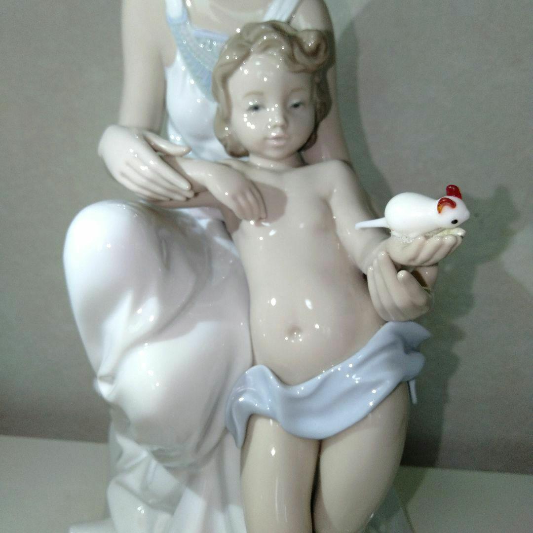 大型リヤドロ人形　「幼きころ」　訳あり　１体　絶版品