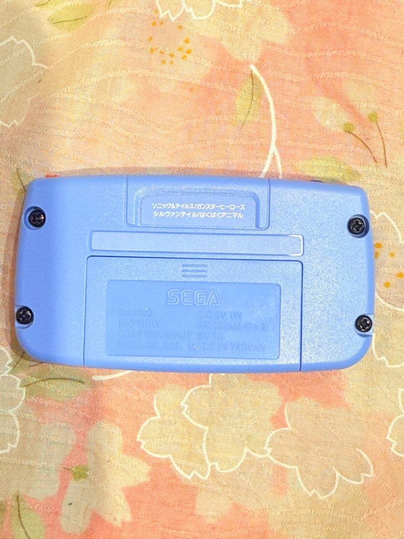 【動作確認済】ゲームギア　ミクロ　ブルー