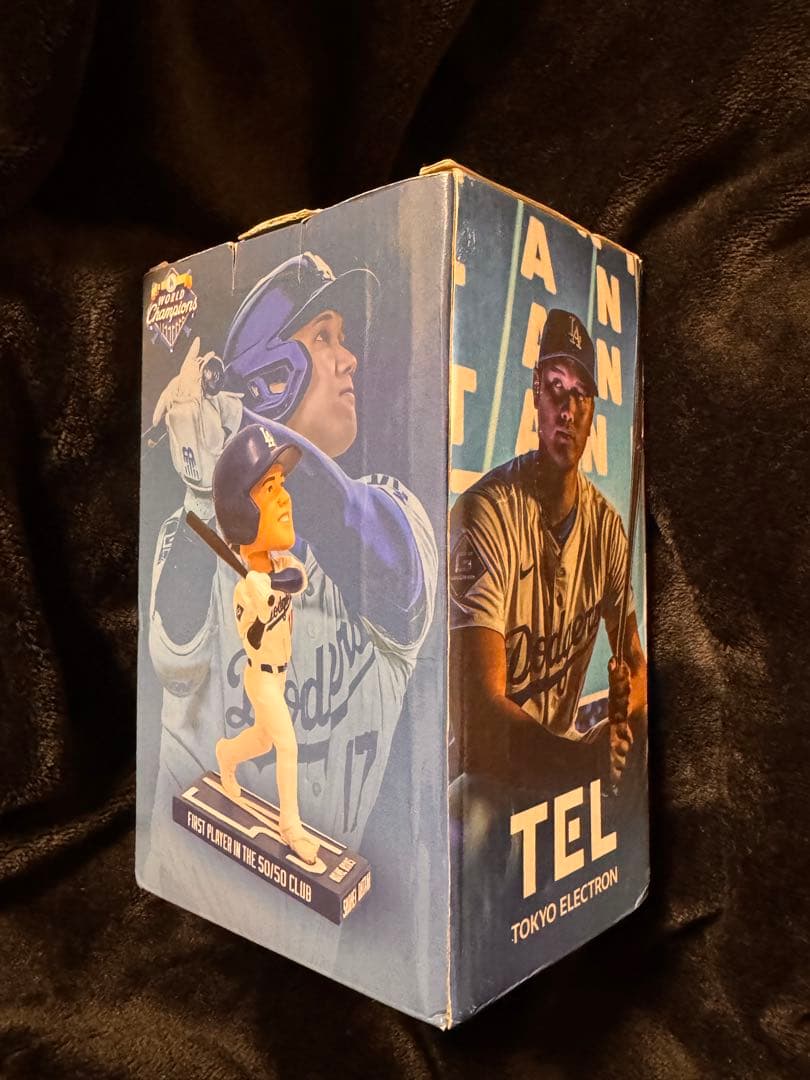 最終在庫　新品　大谷　ボブルヘッド 50 ドジャース　初勝利　記念　レア　WBC