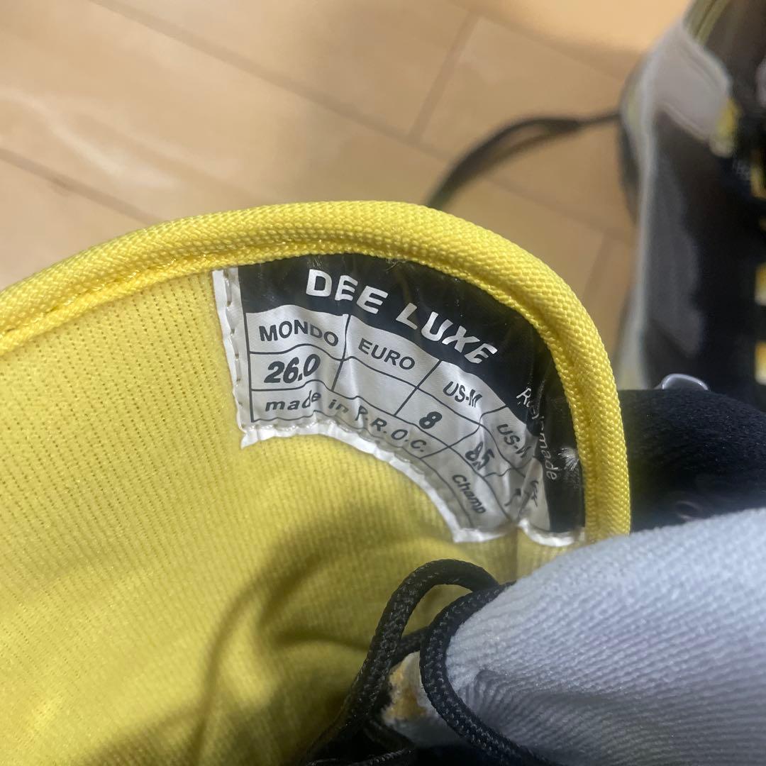 DEELUXE スノーボードブーツ ブラック/イエロー