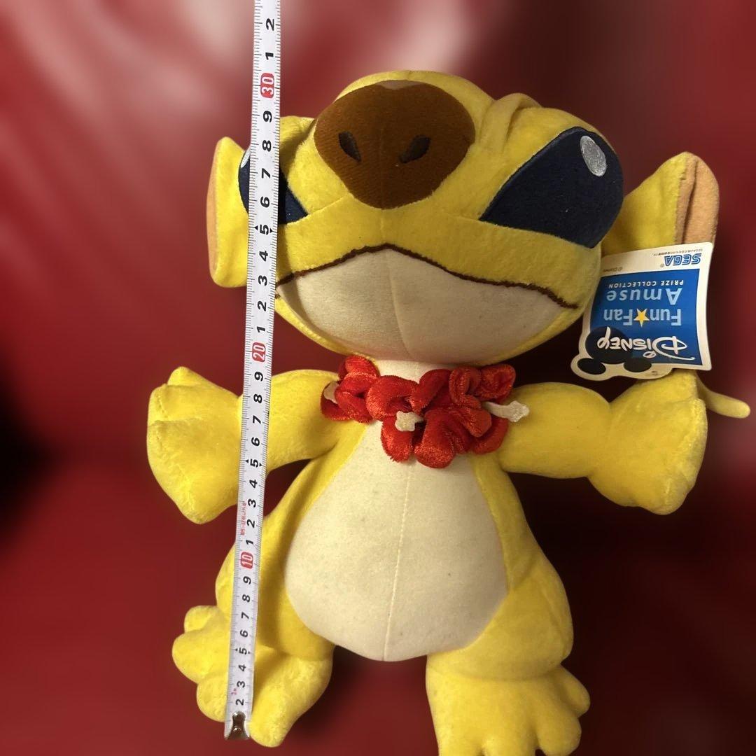 ゲームセンター限定非売品・新品・スティッチ ・BIGアロハスタイルぬいぐるみ