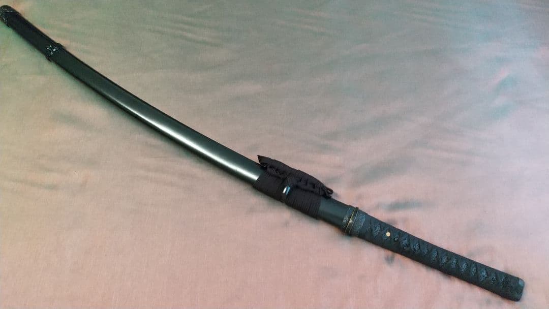 互の目刃紋【鐺・責金】模造刀 大刀 陣太刀 模擬刀 拵え katana 鍔