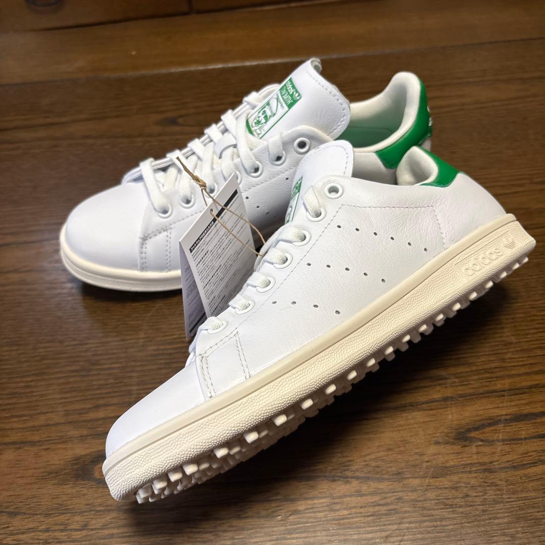 未使用タグ付 アディダス スタンスミス ゴルフシューズ 24cm