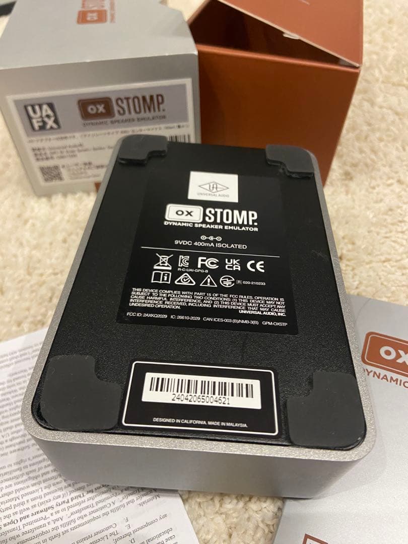 ギター OX STOMP uafx universal audio