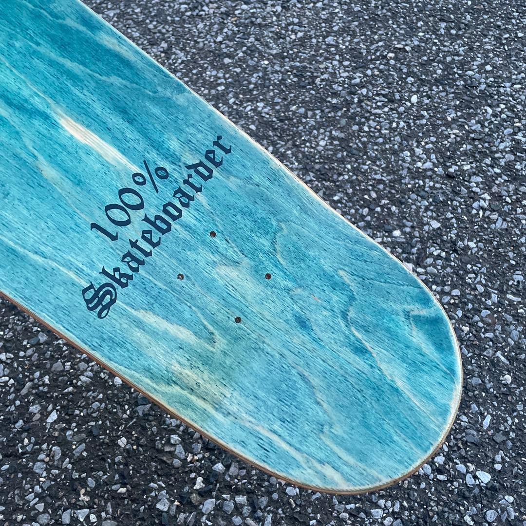 100% Skateboarder デッキ　HARDLUCK DRIVEN