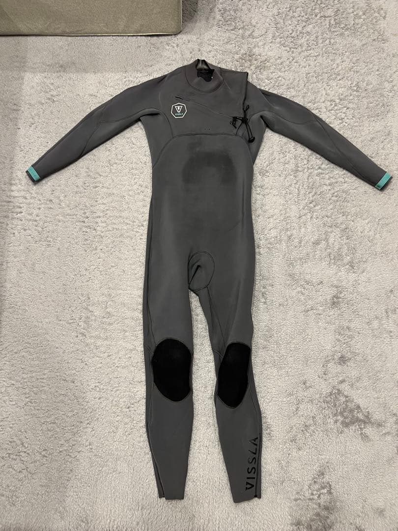 VISSLA ヴィスラ ウェットスーツ 2mmフルスーツ グレー サーフィン