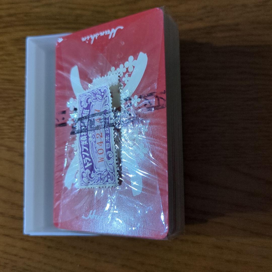 昭和レトロ　阪神百貨店お歳暮トランプ　未使用新品　激レア希少美品