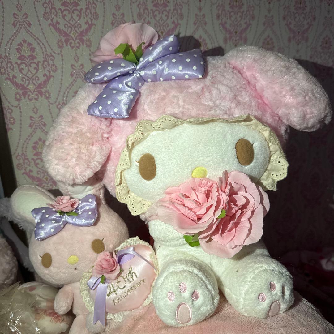 マイメロディ 40周年記念 ぬいぐるみ