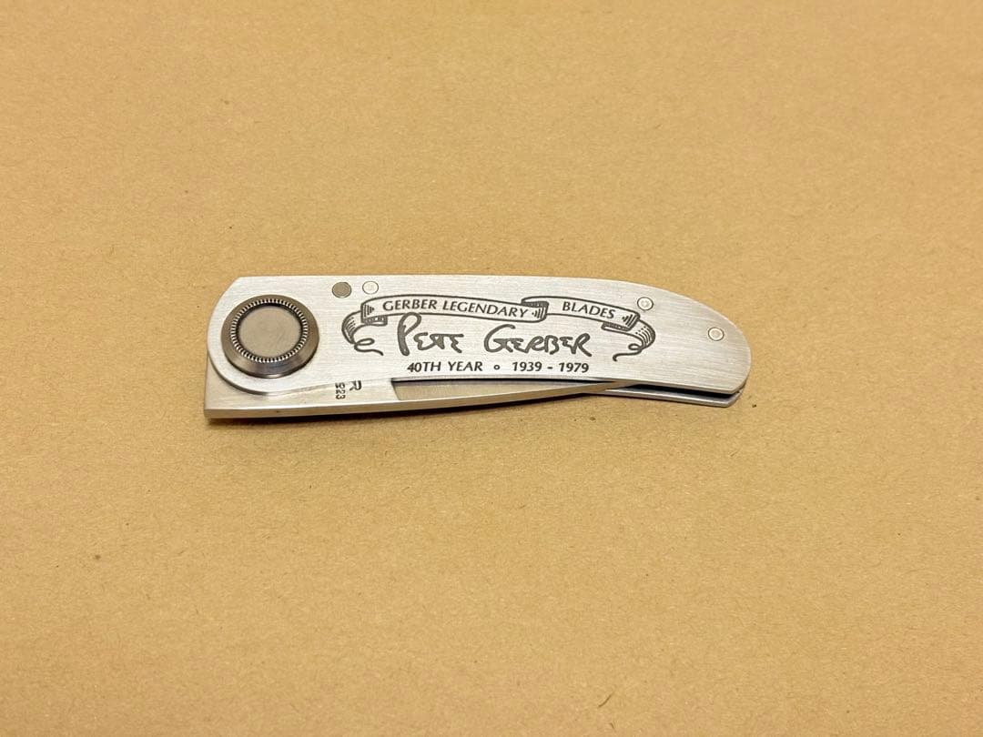  PAUL KNIFE オールド ガーバーナイフ 40周年 P2