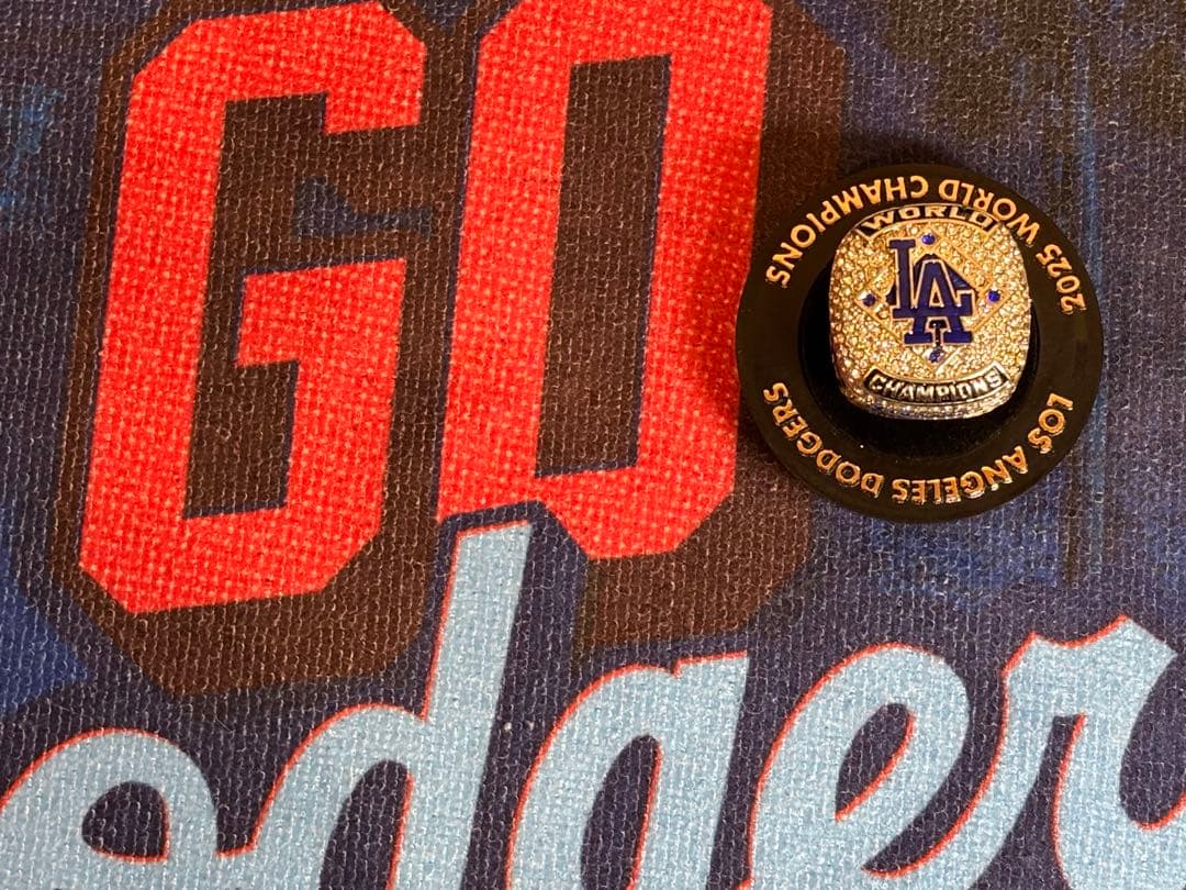 一点限定⭐️期間限定価格⭐️大谷翔平2025チャンピオンリング＆伝説の試合応援タオル