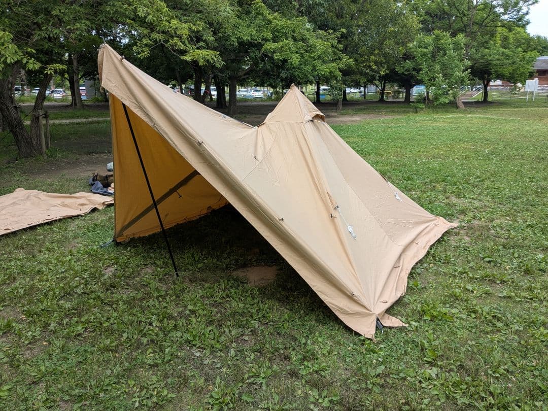 BUNDOK　ソロティピー1　BDK-75TC　二股ポール＆フロントウォール付き